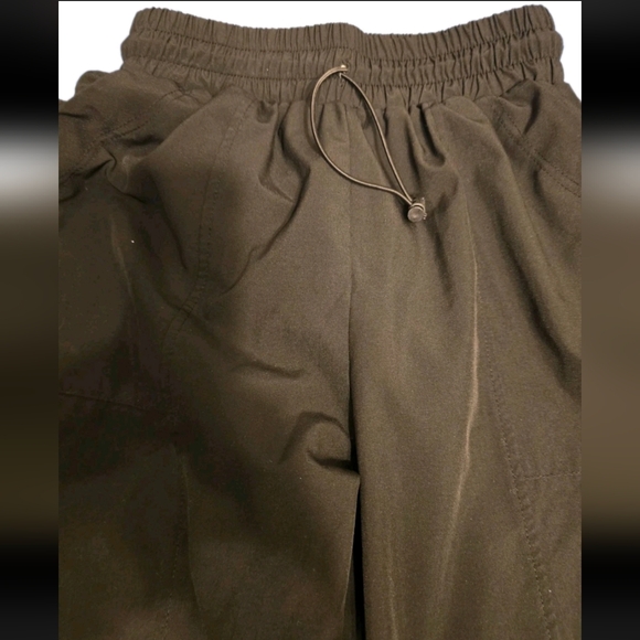 Lululemon Black Joggers Women’s Size S Elastic Waist Drawstring Ankle Cuffs - Picture 3 of 10